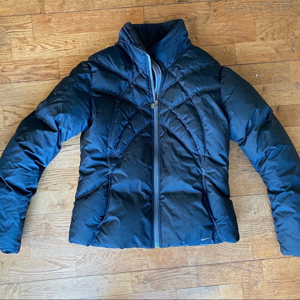 Nike Black Puff Coat